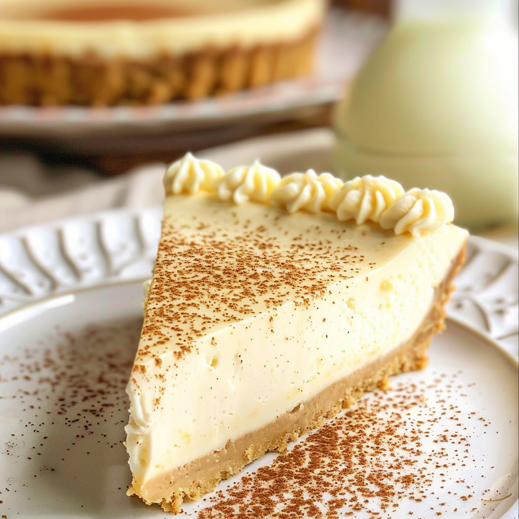 Eggnog Cheesecake