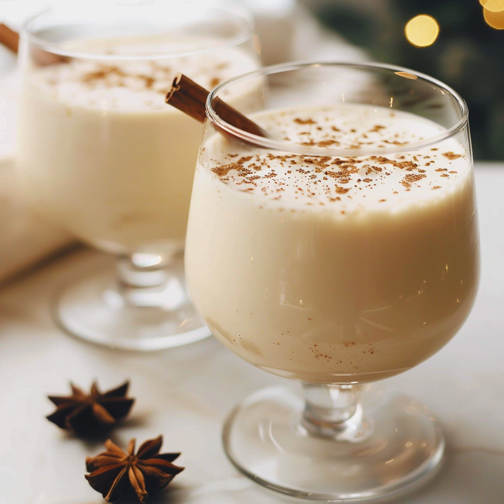 Eggnog cocktail recipe