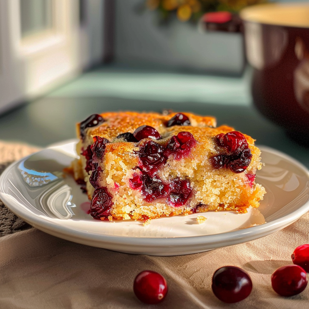 Fresh Cranberry Cake