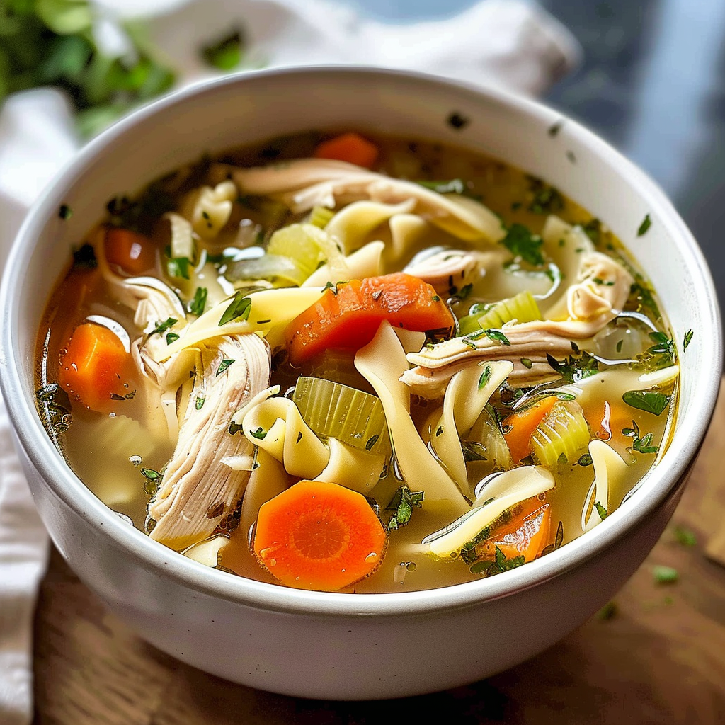 Homemade Chicken Noodle Soup