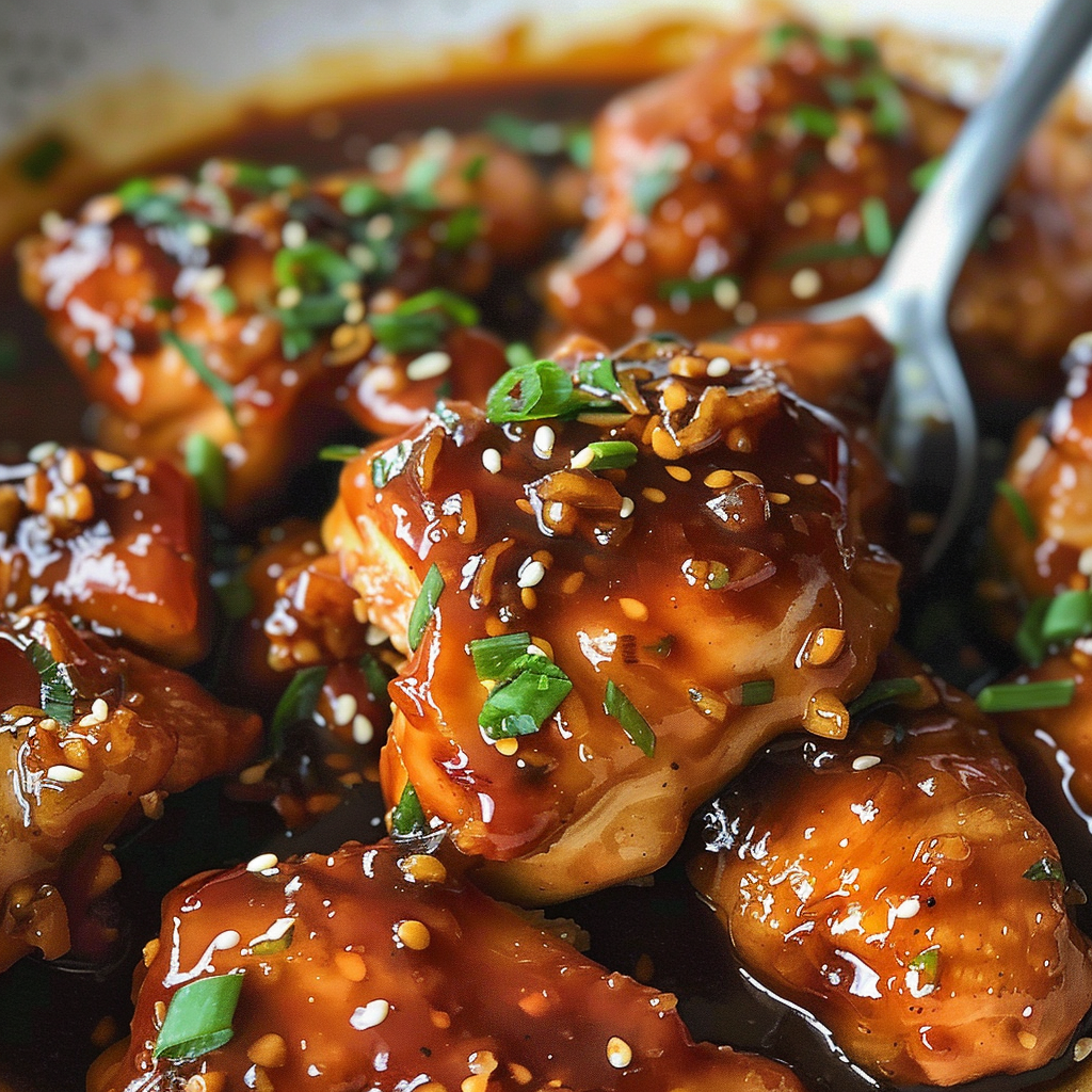 Honey Garlic Chicken Recipe
