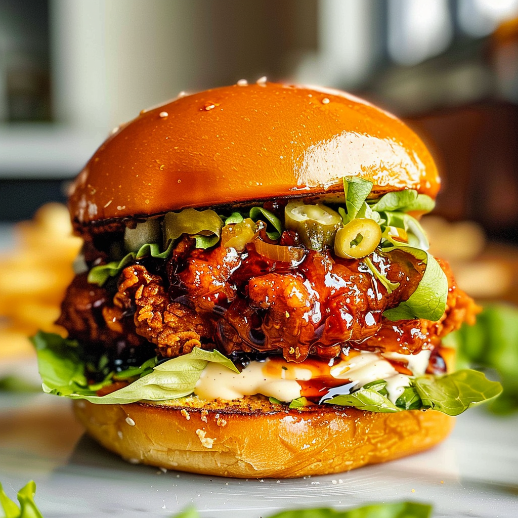 Hot Honey Chicken Sandwich