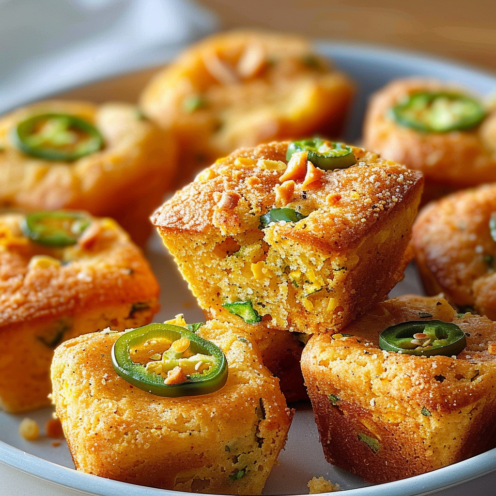 Jalapeño Cornbread Bites