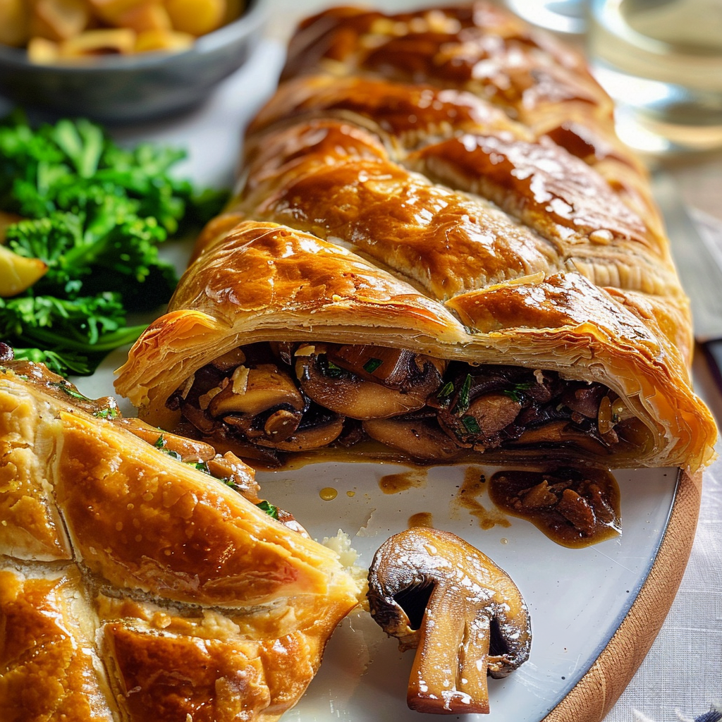 Mushroom wellington