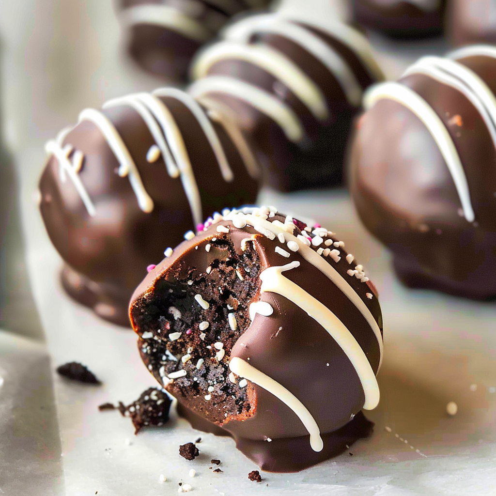 No Bake Oreo Truffles