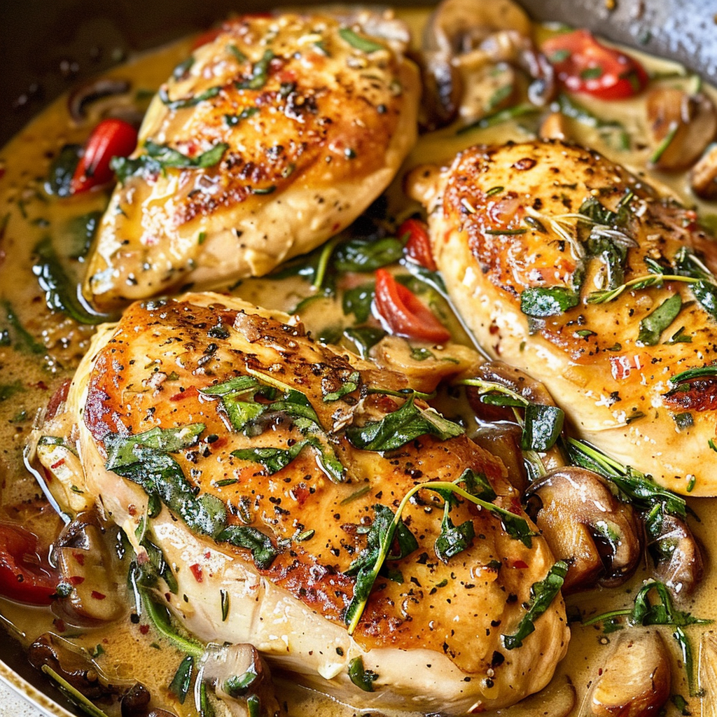 One-Pan Tuscan Chicken