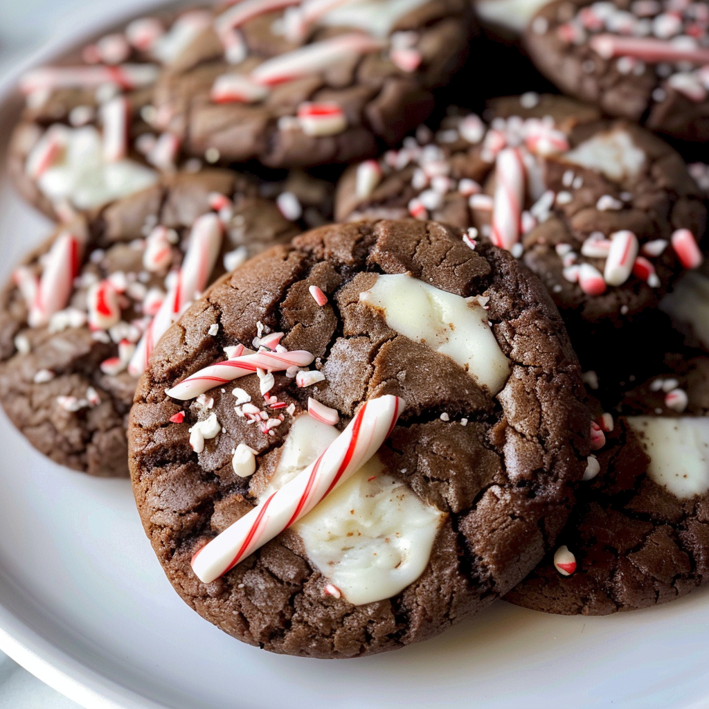 Peppermint Mocha Cookies