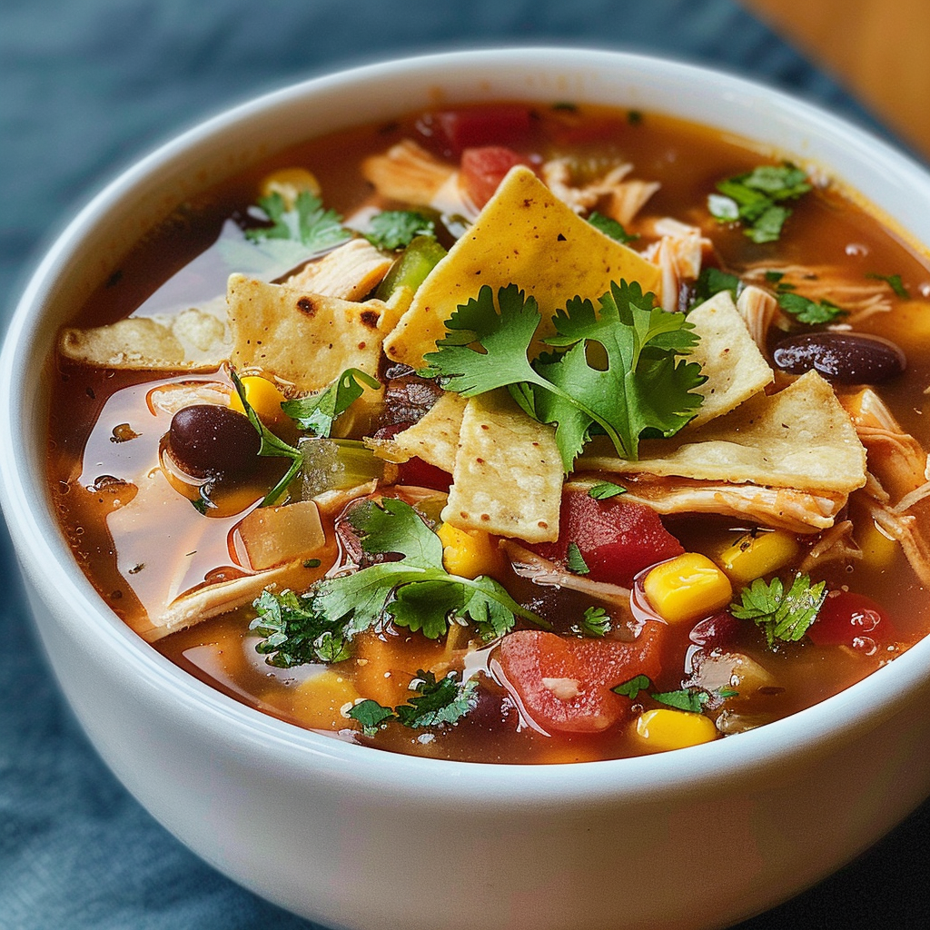 Six Can Chicken Tortilla Soup