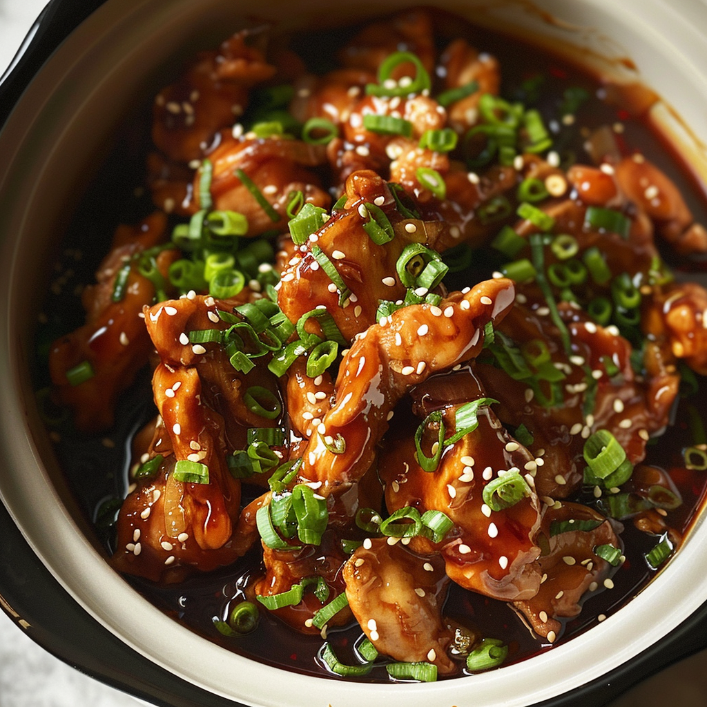 Slow Cooker Honey Sesame Chicken