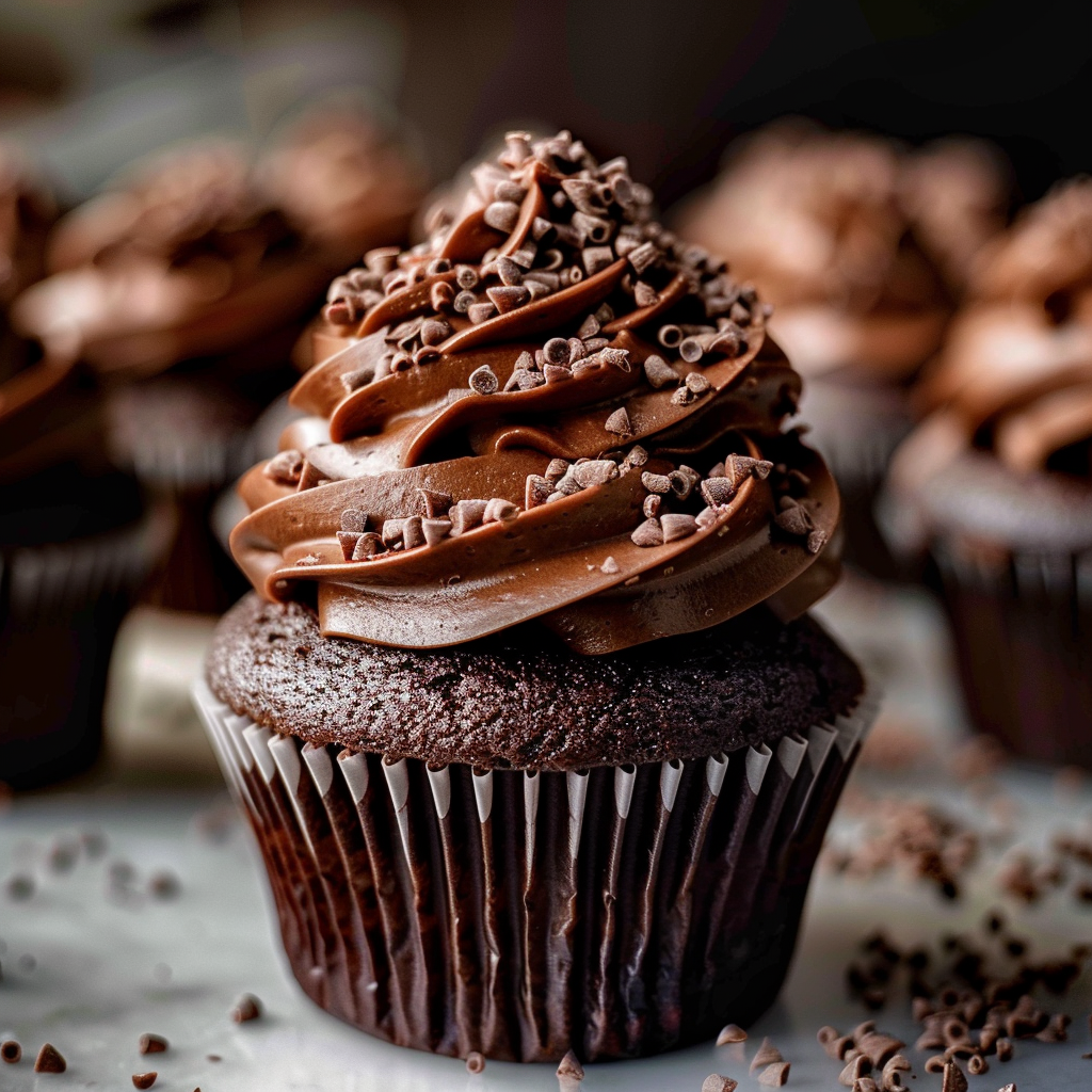 Super Moist Chocolate Cupcakes