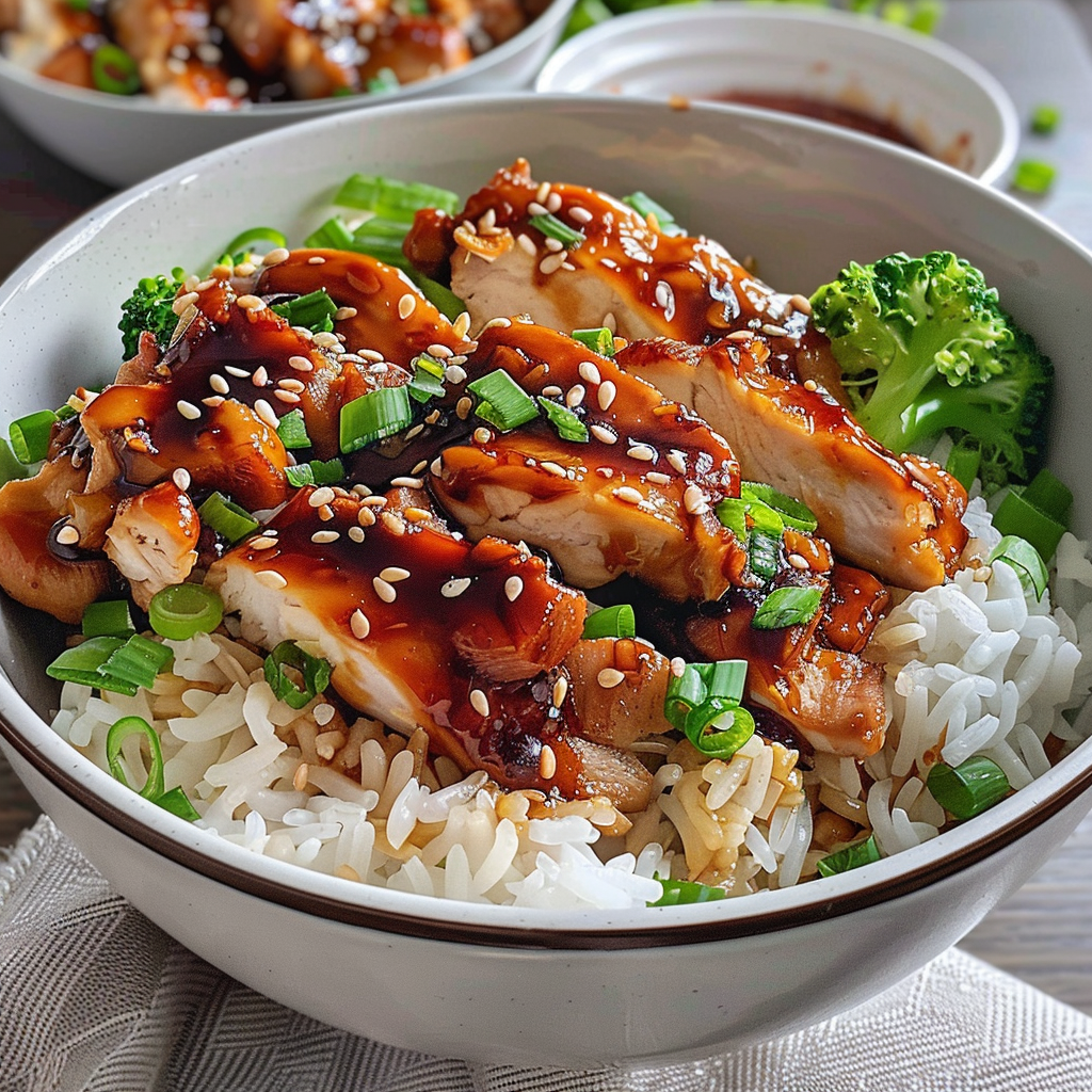 Teriyaki Chicken Rice Bowl
