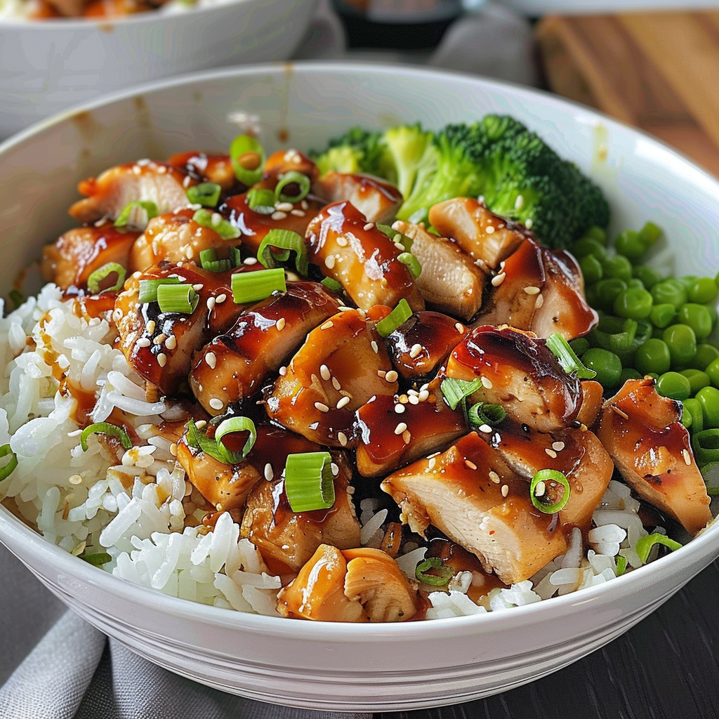Teriyaki Chicken Rice Bowl