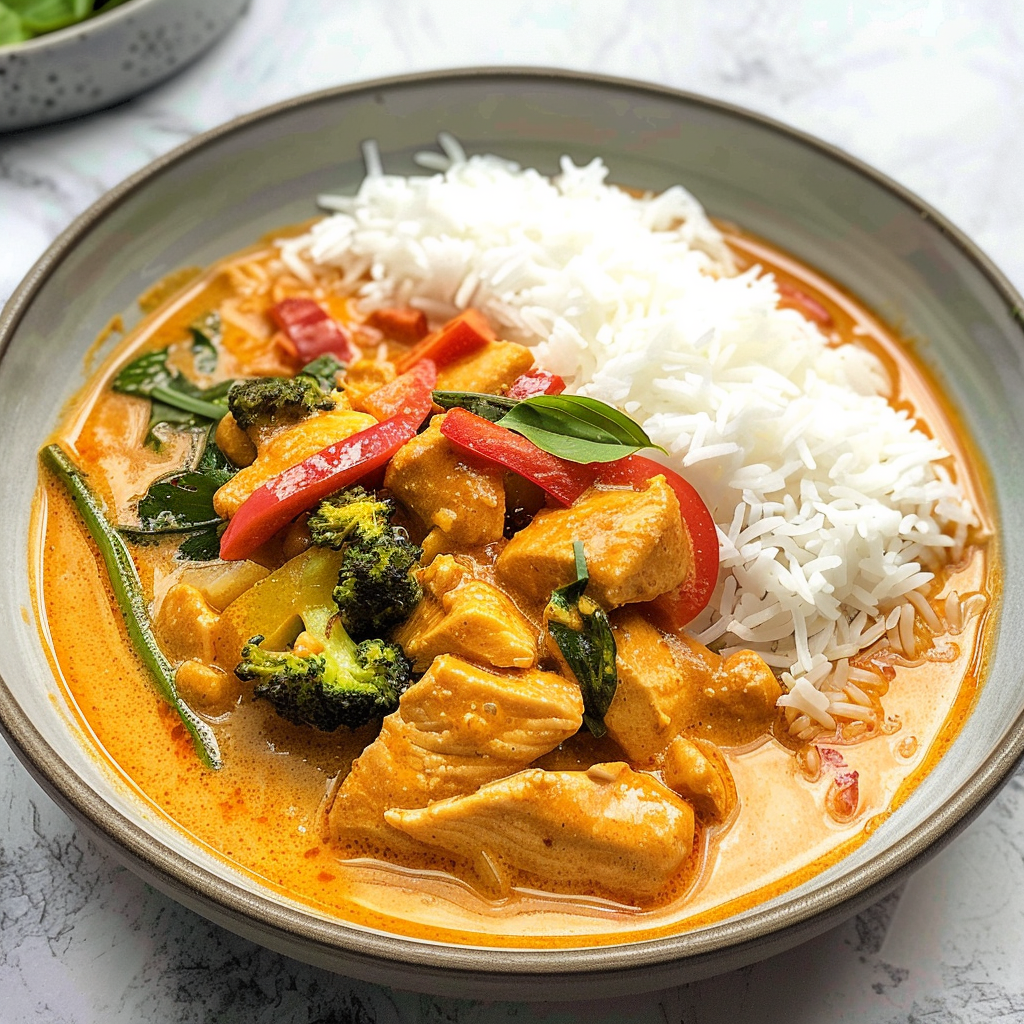 Incredible Thai Chicken Curry with Coconut Milk Delight