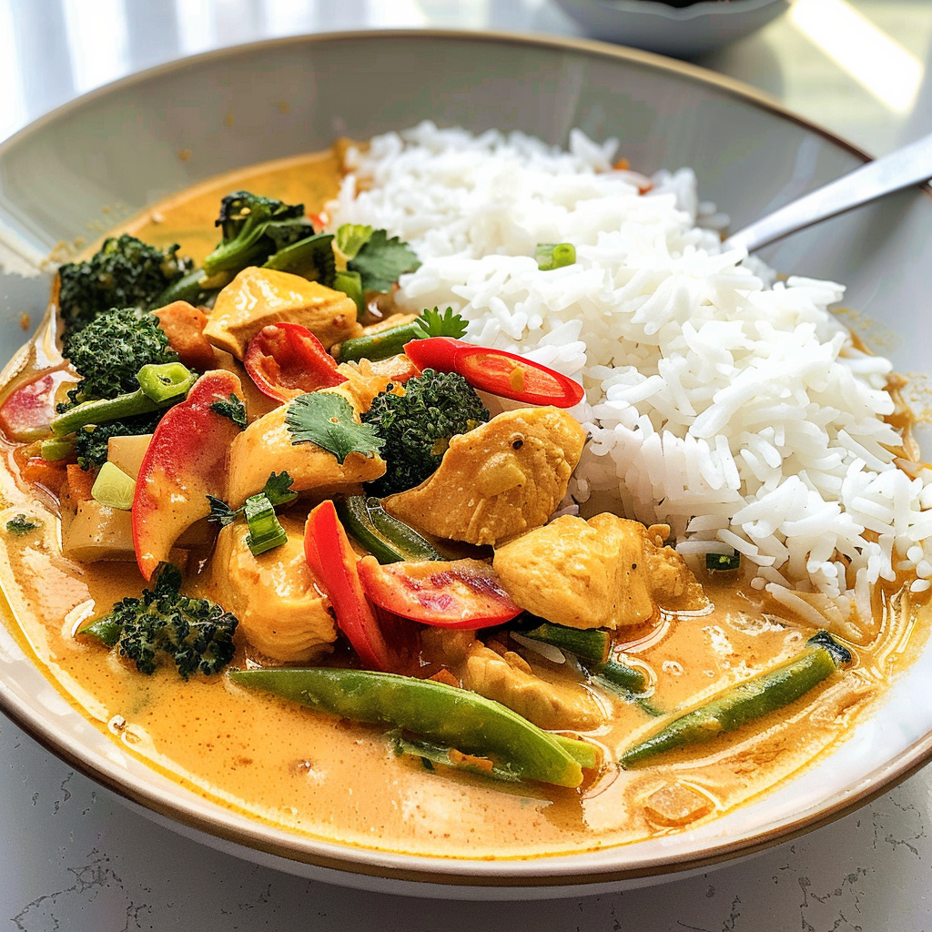 Thai Chicken Curry with Coconut Milk