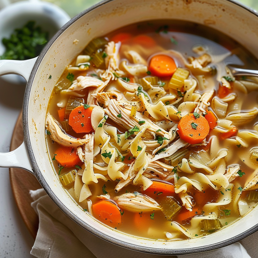 The Best Chicken Noodle Soup