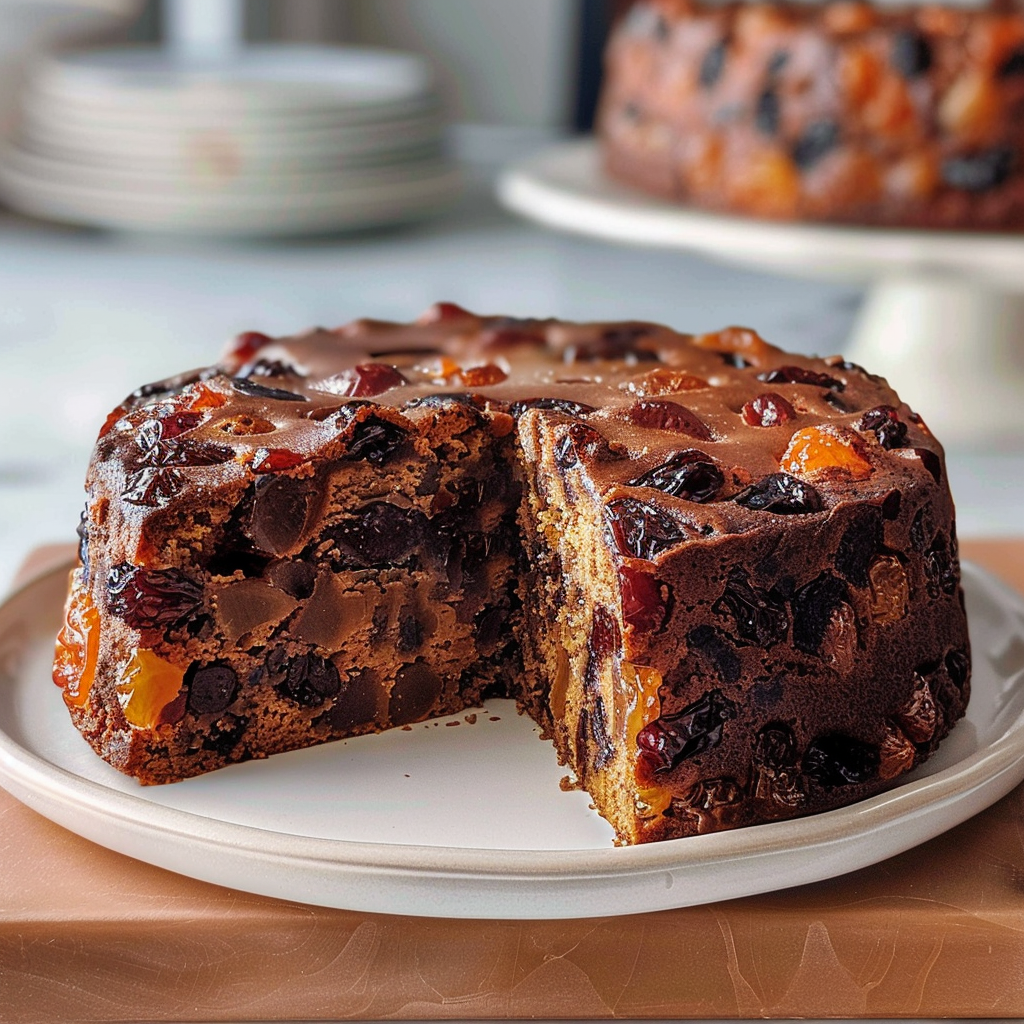 Traditional British Rich Fruitcake Recipe