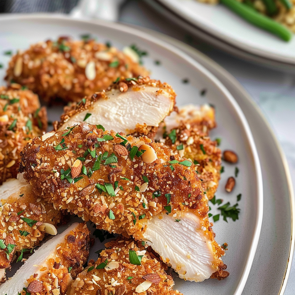 Almond-Crusted Chicken Tenders