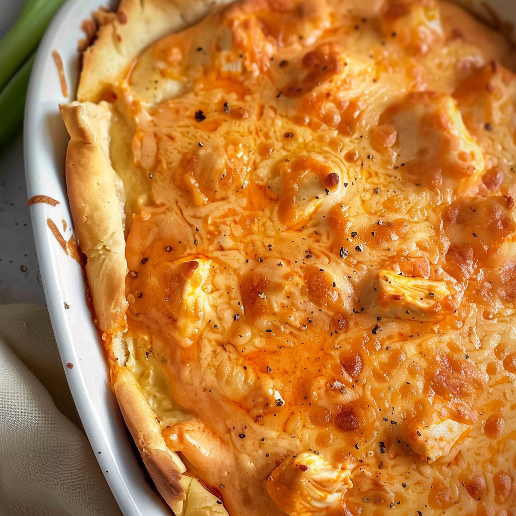 Baked Buffalo Chicken Dip Recipe