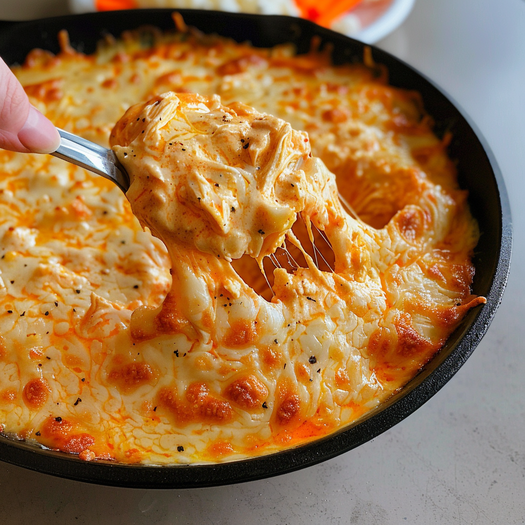 Buffalo Chicken Dip with Franks Buffalo Sauce