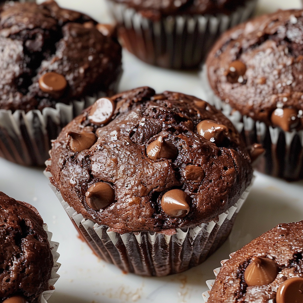 Chocolate Banana Muffins