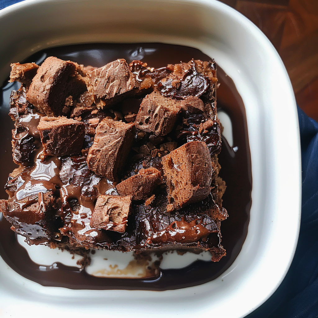 Chocolate Bread Pudding
