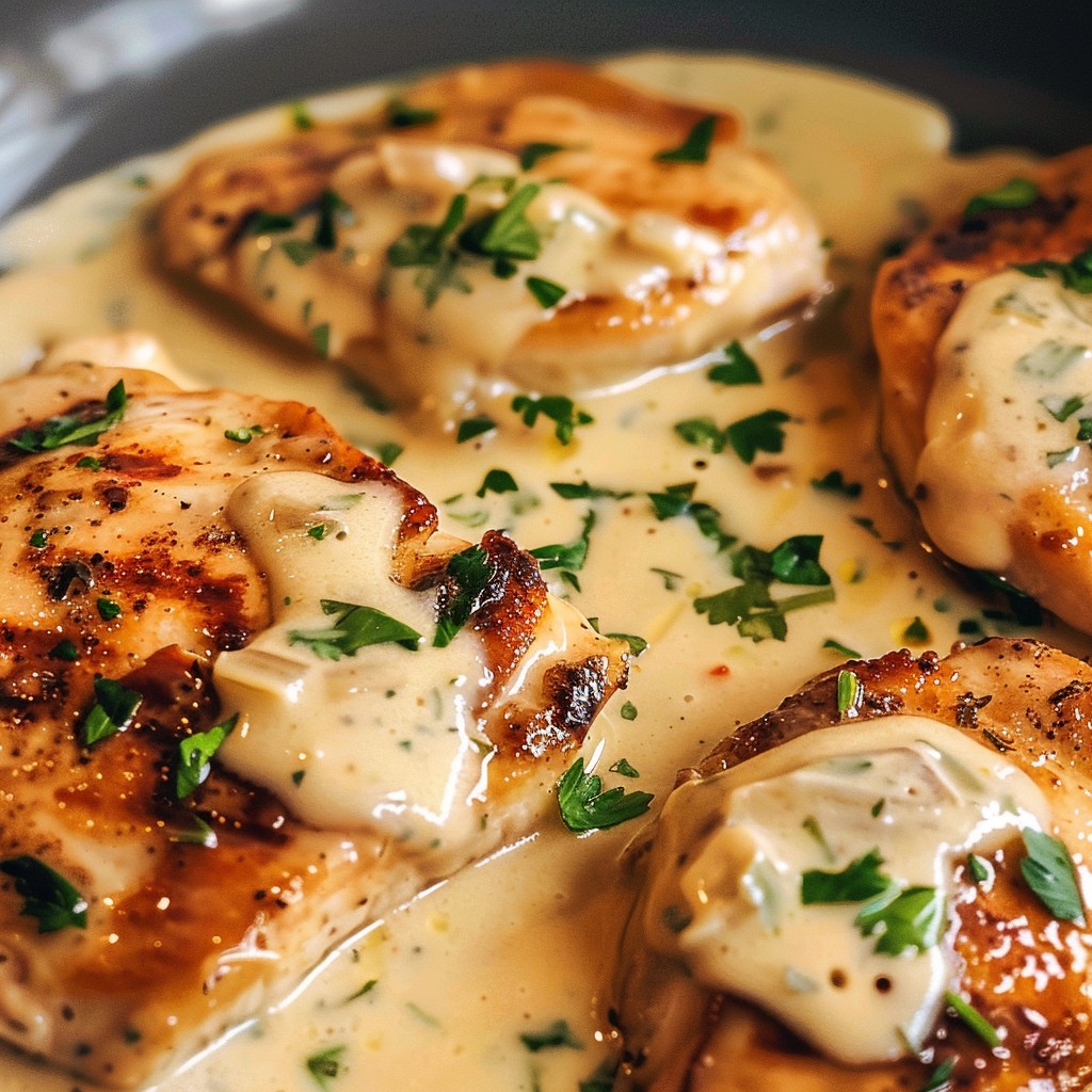 Creamy Garlic Chicken