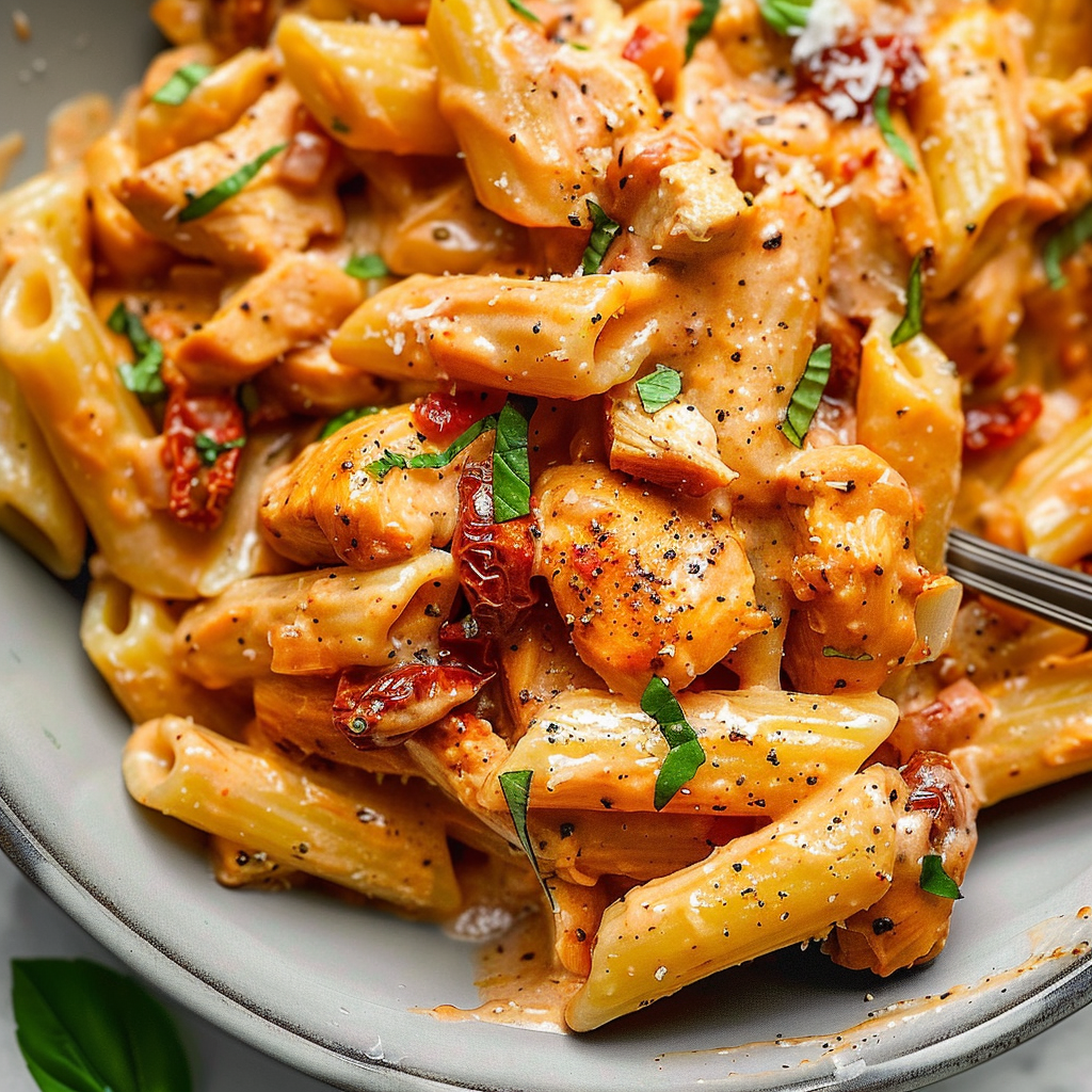 Creamy Sun-Dried Tomato Chicken Pasta