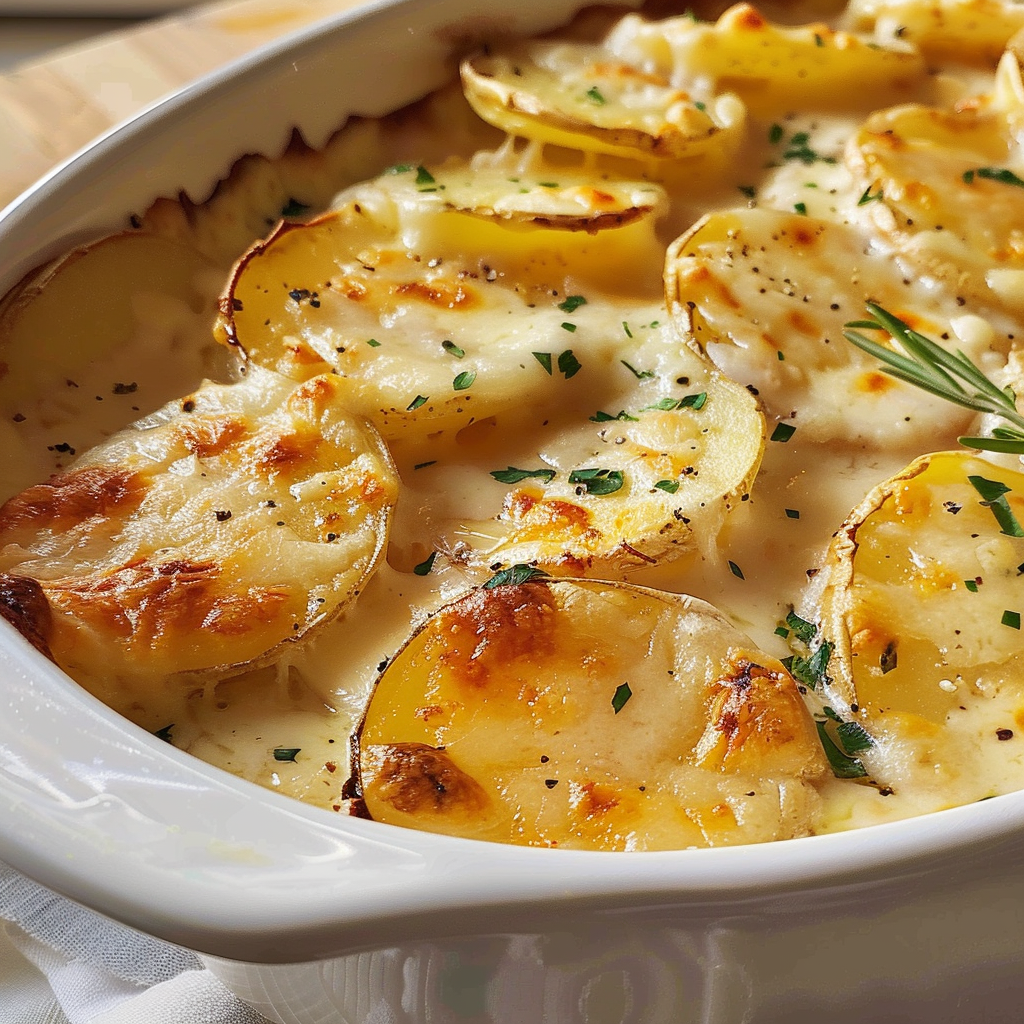 Creamy au Gratin Potatoes