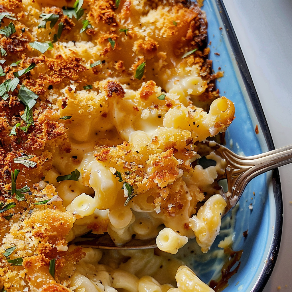 Easy Baked Mac and Cheese