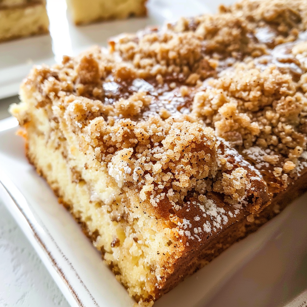 Easy Coffee Cake Recipe with Brown Sugar