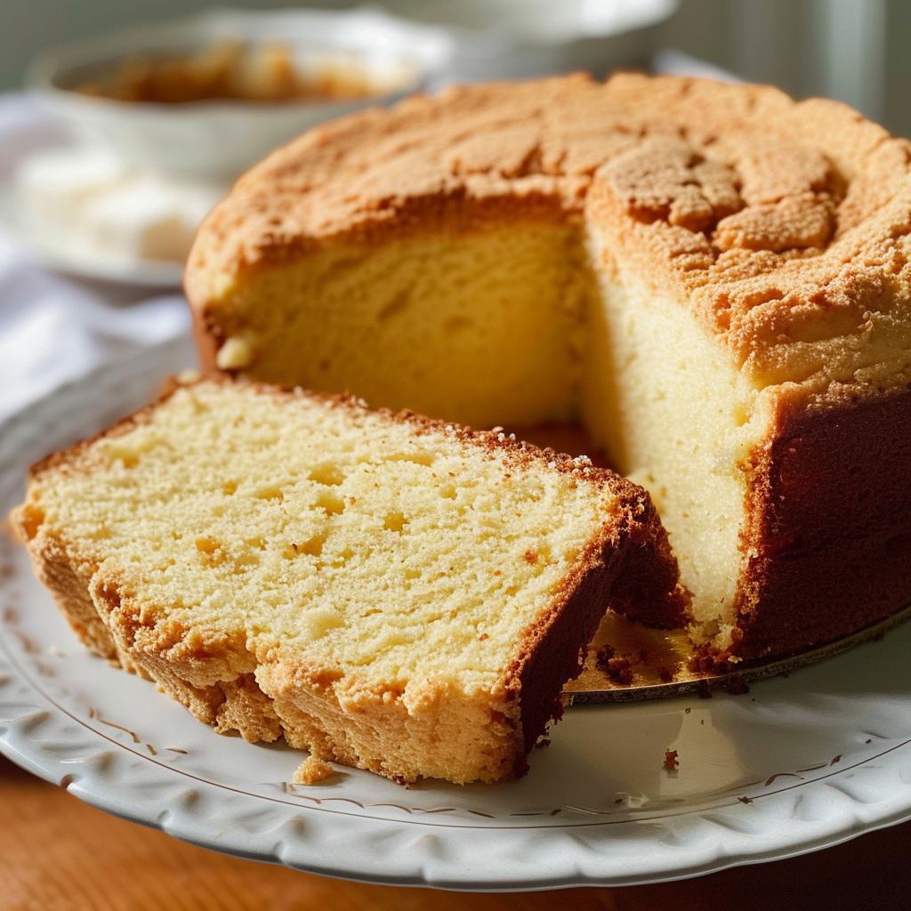 Easy Cream Cheese Pound Cake