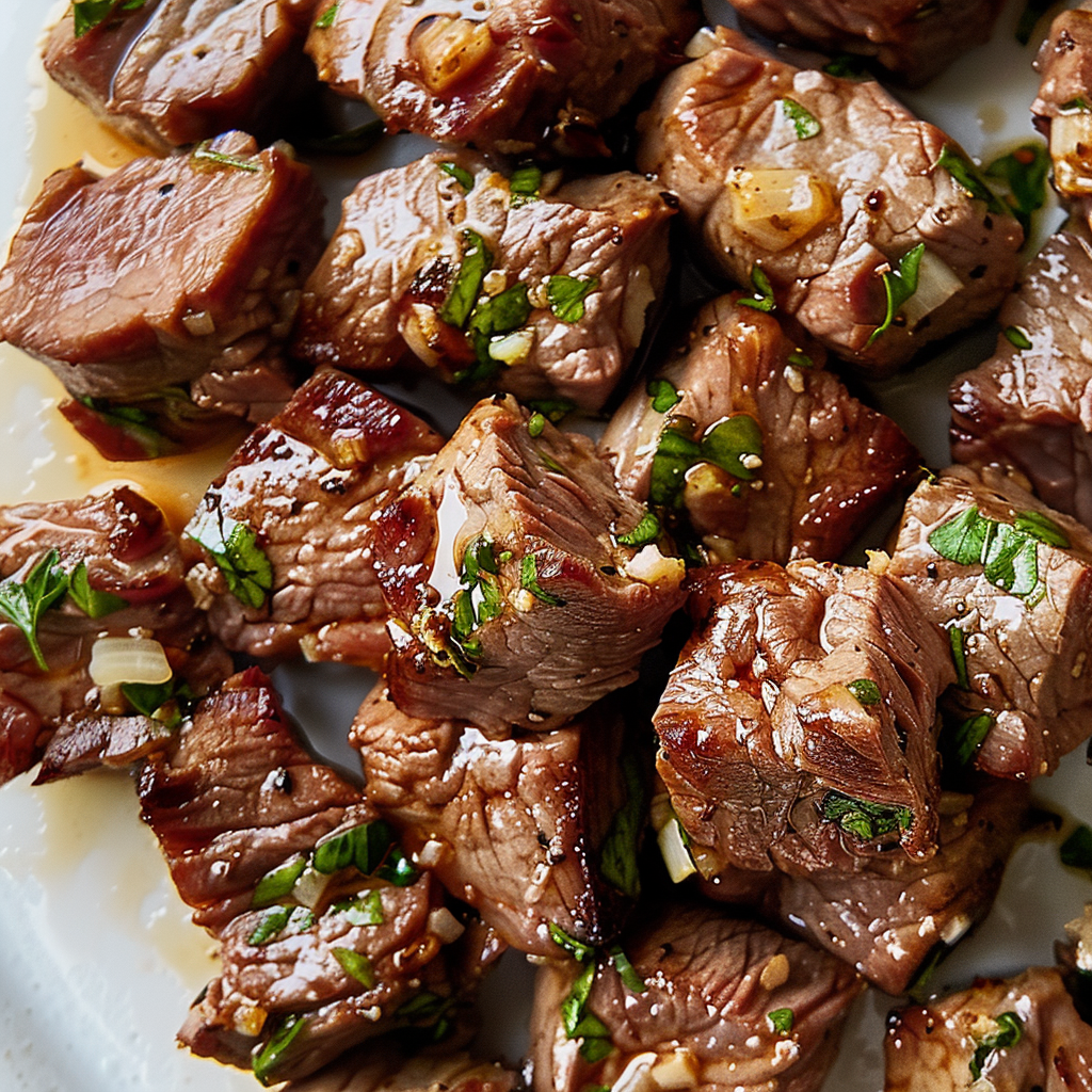 Garlic Butter Steak Bites
