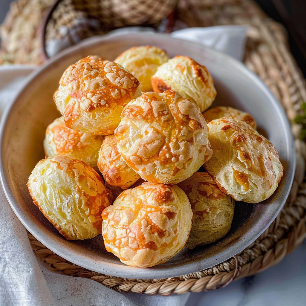 Gougeres (French Cheese Puffs)