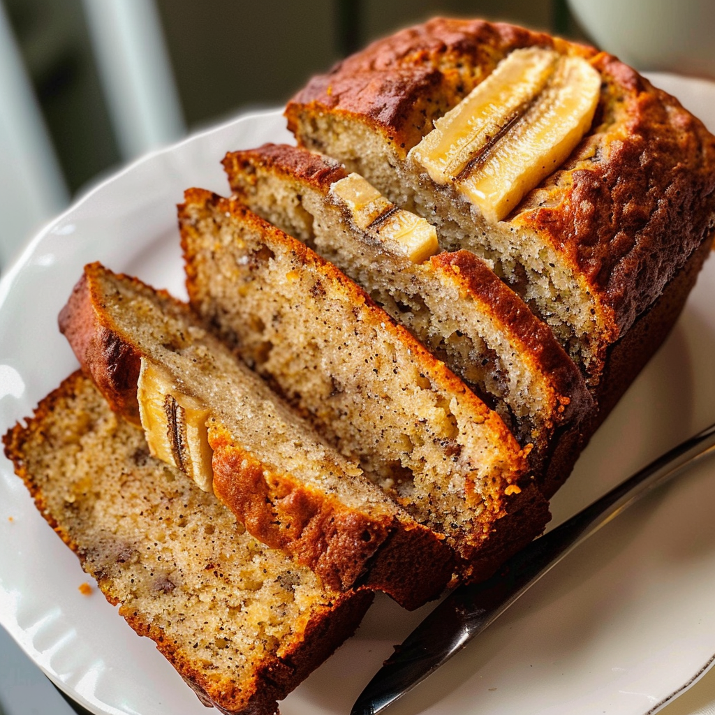 Grandma's Homemade Banana Bread