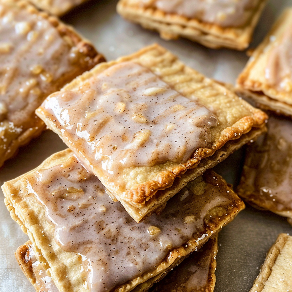 Homemade Frosted Brown Sugar Cinnamon Pop Tarts