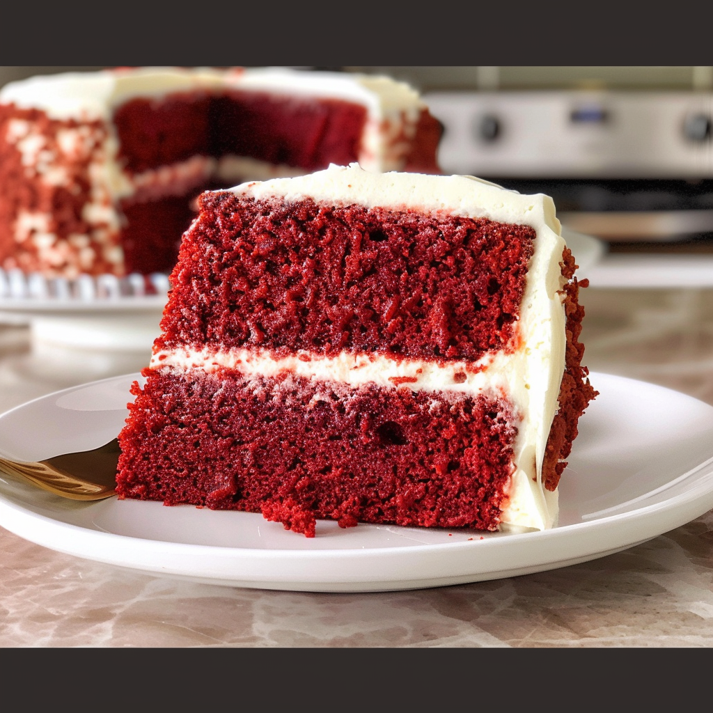 Homemade Red Velvet Cake