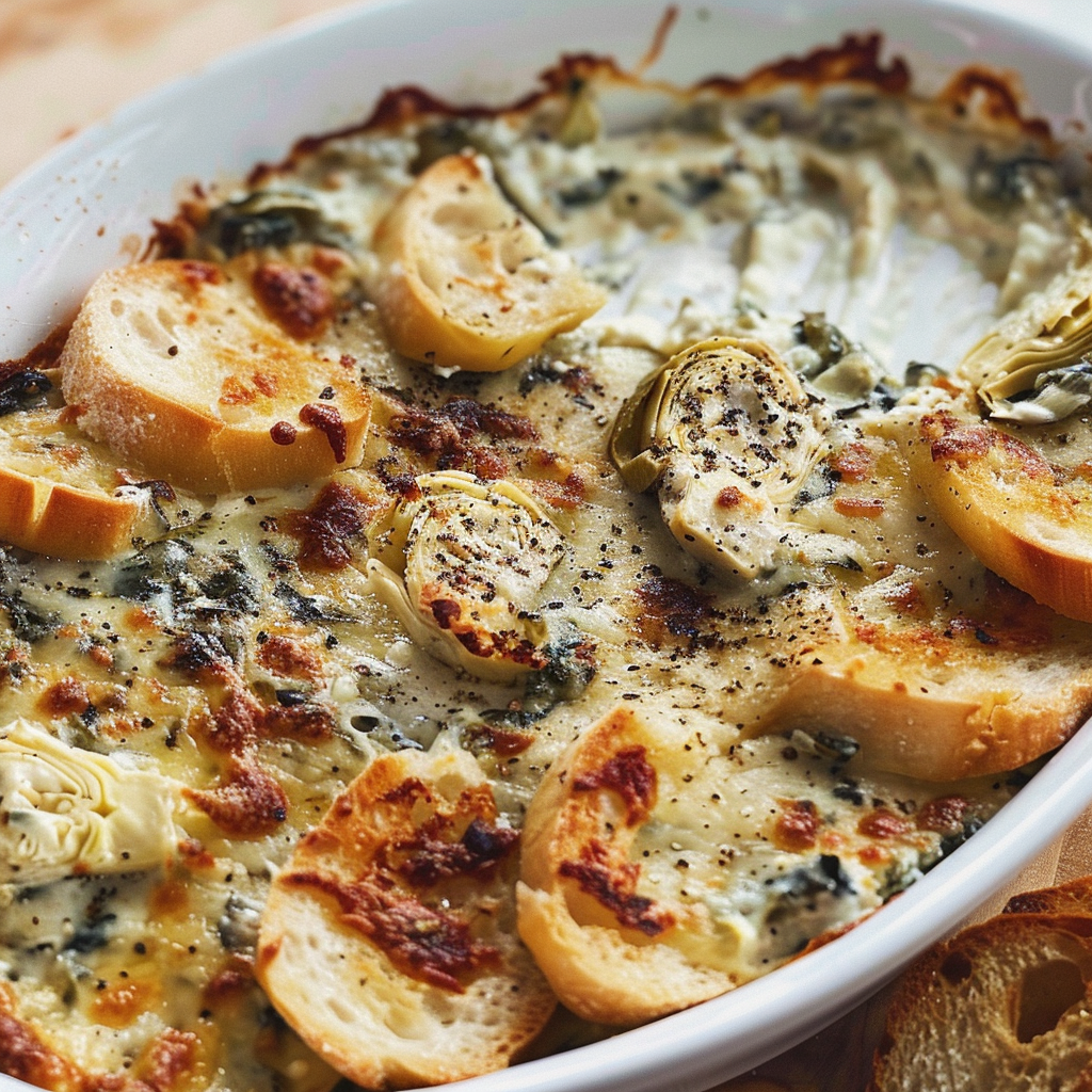 Hot Spinach Artichoke Dip