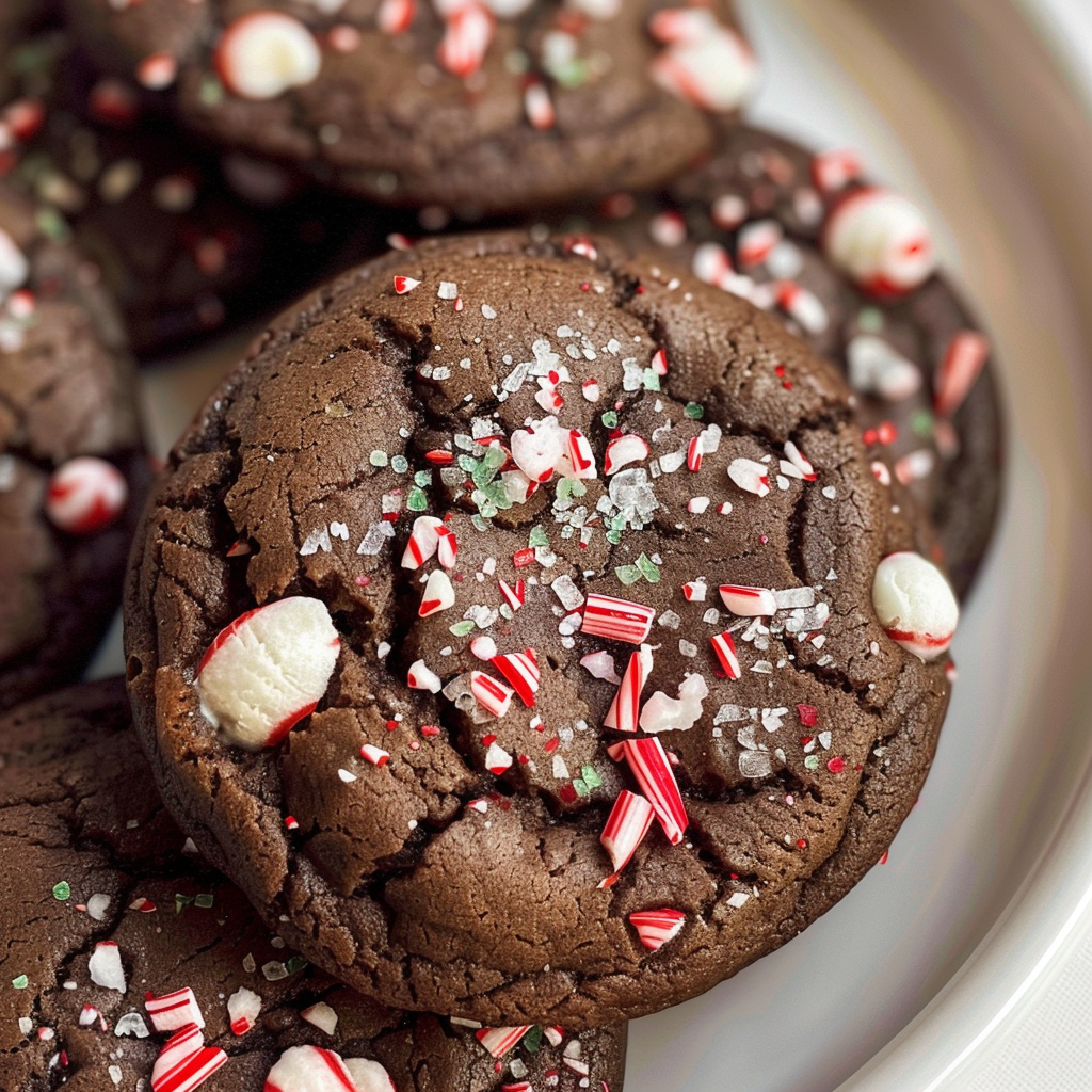 Peppermint Mocha Cookies