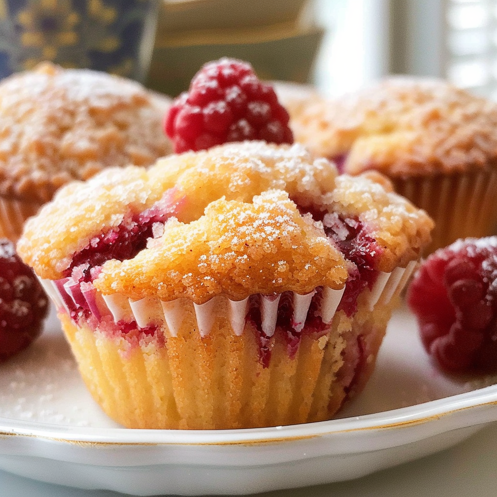 Raspberry Muffins