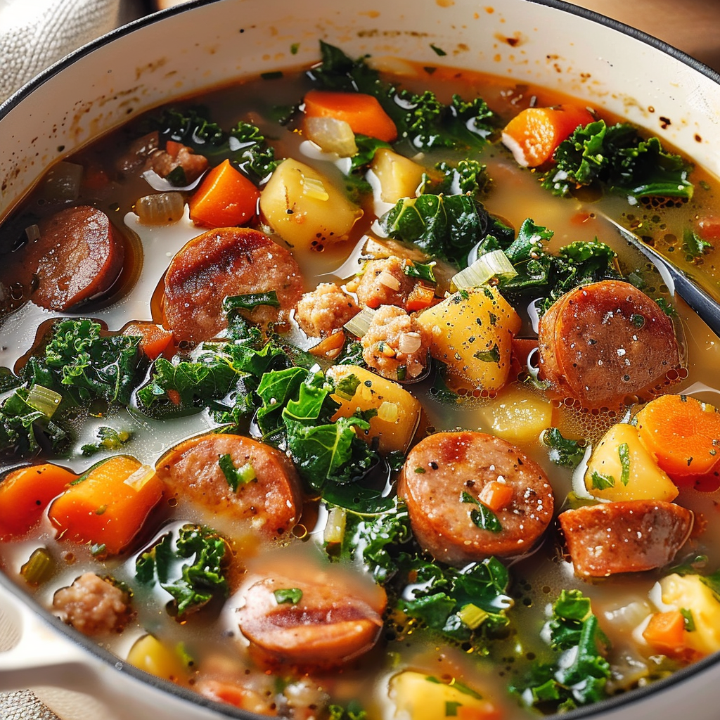Sausage and Kale Soup