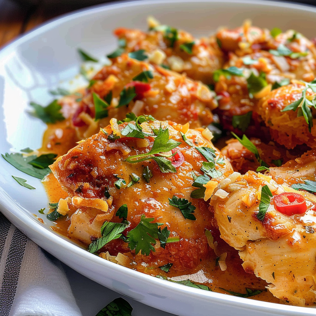 Spicy Brazilian Coconut Chicken