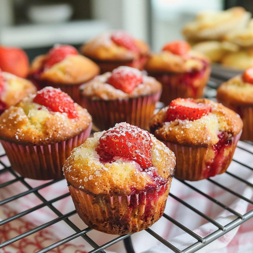 Strawberry Muffins