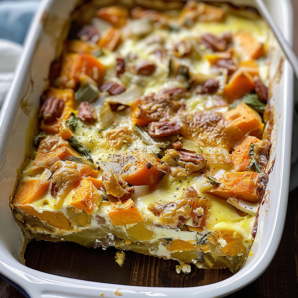 Sweet Potato Breakfast Casserole