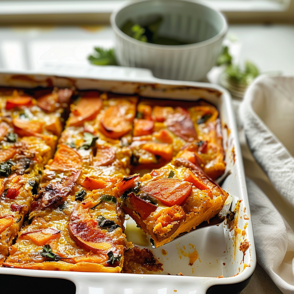 Sweet Potato Breakfast Casserole