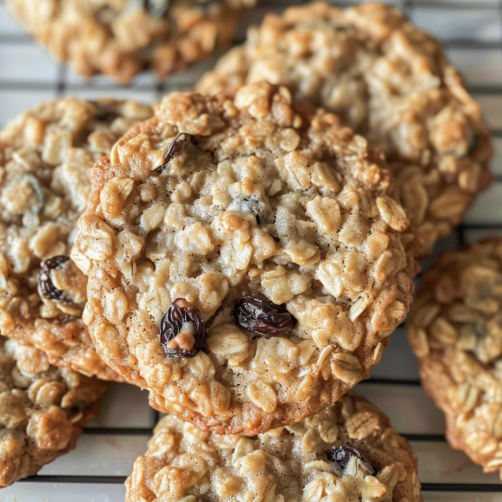 The Best Oatmeal Raisin Cookies