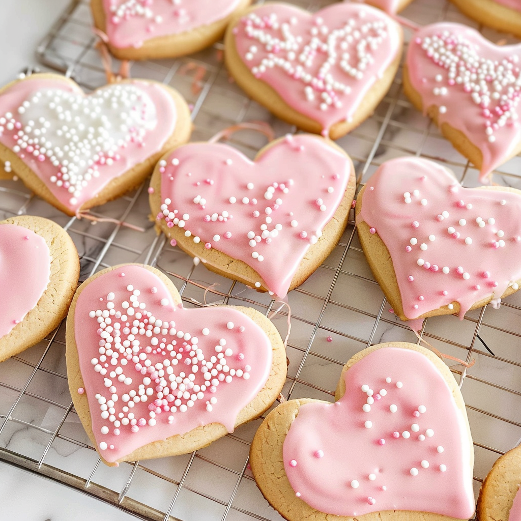 Valentine Sugar Cookies