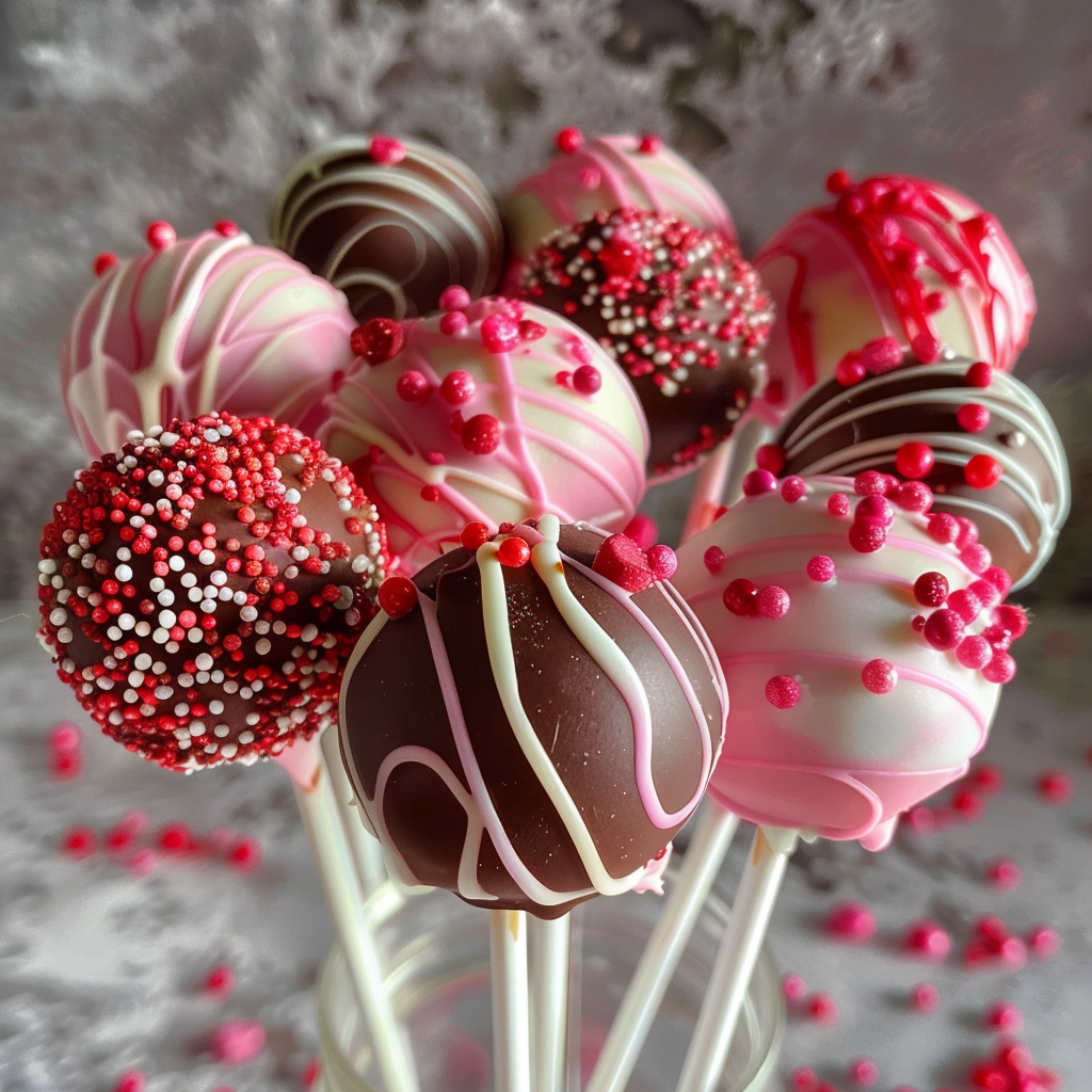 Valentine's Day Cake Pops