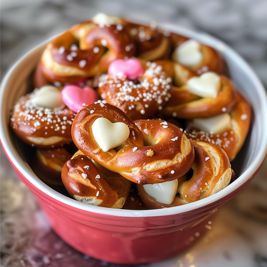 Valentine's Day Pretzel Bites