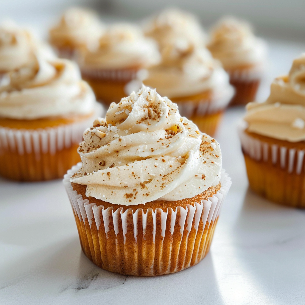 White Russian Cupcakes with Kahlúa Buttercream