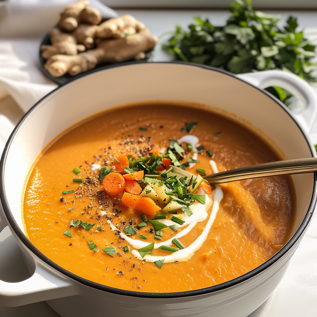 carrot ginger soup